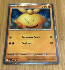 Pokemon TCG Makuhita 068 Cosmos Holo Perfect Order Black Star Promo Mint - Image 1