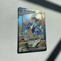 QUAQUAVAL EX 260/193 SPECIAL ILLUSTRATION RARE PALDEA EVOLVED POKEMON NM - Image 3