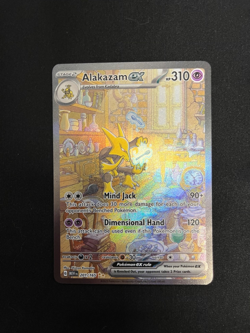 Pokemon TCG Alakazam ex 201/165 SV Scarlet & Violet 151 Illustration Rare - Image 2