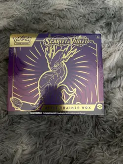 Pokemon TCG Scarlet & Violet Elite Trainer Box (Purple Box) FACTORY SEALED 820650853418 - Image 1