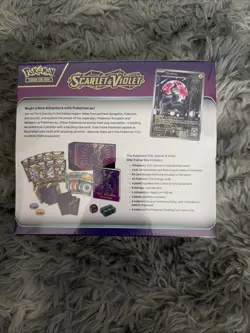 Pokemon TCG Scarlet & Violet Elite Trainer Box (Purple Box) FACTORY SEALED 820650853418 - Image 2