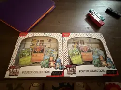 Pokemon Scarlet & Violet 151 Poster Collection Boxes (2) Promo Poster Bulbasaur - Image 1