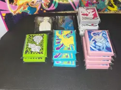Pokemon ETB Sleeves Lot Of 14 Packs - Ascended Heroes, White Flare & More - Image 1