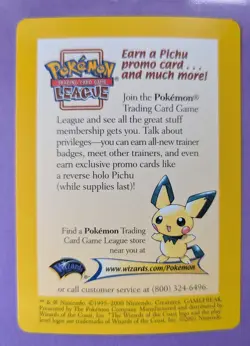 Pokemon TCG Entei Reverse Holo Promo #34 Black Star Movie Promo Sealed 2001 SP - Image 2