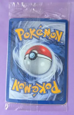 Pokemon TCG Entei Reverse Holo Promo #34 Black Star Movie Promo Sealed 2001 SP - Image 4