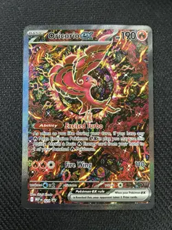 Pokemon TCG Oricorio EX 024 Black Star UPC Promo Phantasmal Flames SIR - Image 1