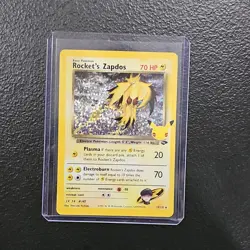 Rocket's Zapdos 15/132 holo Celebrations: Classic Collection Pokemon NM - Image 1