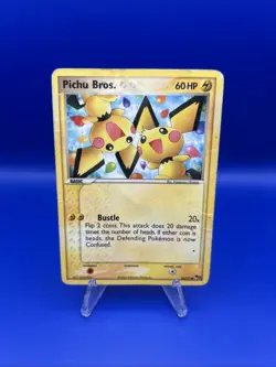 Pichu Bros. 16/17 - Pop Series 3 DAMAGED Pokemon TCG - Image 1