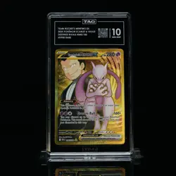 Team Rocket’s Mewtwo 240/182 Destined Rivals Pokemon TCG - TAG 10🔥 Hyper Rare - Image 1