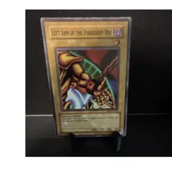 Yu-Gi-Oh! TCG Konami Left Arm of the Forbidden One LOB-122 1st Ed Ultra Rare - Image 1