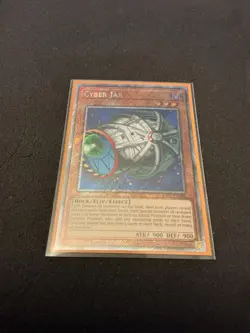 Yugioh Cyber Jar RA03-EN095 Platinum Secret - Image 1