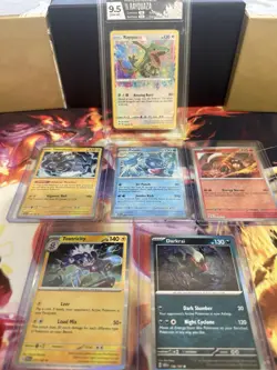 Pokemon Cards Lot TCG 9.5 HGA Grade Rayquaza 138/185 - Image 1