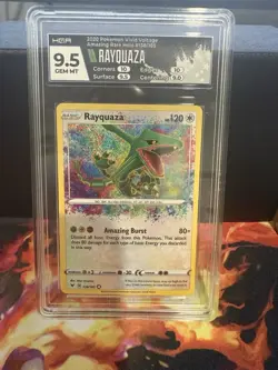 Pokemon Cards Lot TCG 9.5 HGA Grade Rayquaza 138/185 - Image 2