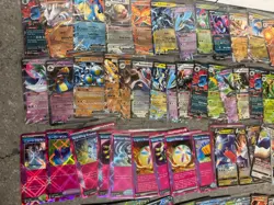 100+ Pokemon Card Lot Double Rare ex Ace Spec Trainer Vstar V NM Near Mint - Image 2