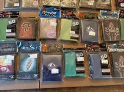 Magic The Gathering Mtg Deck Protecting Card Sleeve New Lot 22 Single 14 Double - Image 3