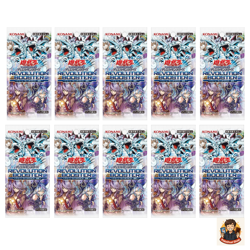 10 Pack YuGiOh Jp Revolution Booster Toon Witchcrafter Unchained Sealed - Image 1