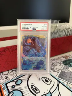 PSA 10 2024 One Piece Wings of The Captain Sanji OP06 #119 - Image 1