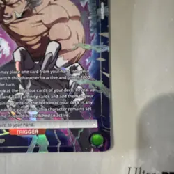 Union Arena Baek Yoonho UA/SOL-1-064 Holo Character Trigger Card 4000+ BP - Image 3