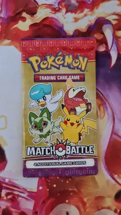McDonald's Pokemon TCG Match Battle 1 Pack 4 Cards 2023 English Promo Happy Meal - Image 2