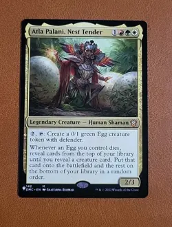 NM Atla Palani, Nest Tender #142 "The List" Reprint Dominaria United Commander - Image 1