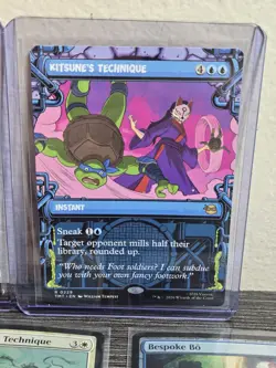 Qty 10 MTG TMNT Foil Lot – Rare!! Mint, Mixed Color Undergrowth - Image 4