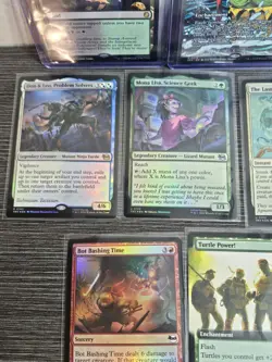 Qty 10 MTG TMNT Foil Lot – Rare!! Mint, Mixed Color Undergrowth - Image 5