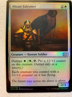 MTG 1x FOIL Abzan Falconer 4 Double Masters 2022 Magic the Gathering Card x1 NM - Image 1