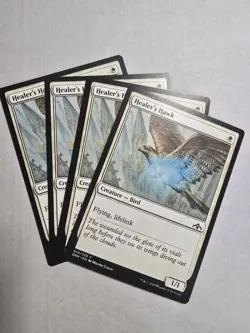 HEALER'S HAWK x4 ~mtg NM/M Guilds of Ravnica Com x4 - Image 1