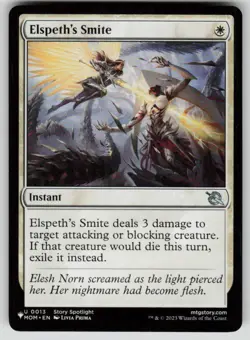 Elspeth's Smite Uncommon The List Reprints 0013 MTG Near Mint 2020 - Image 1