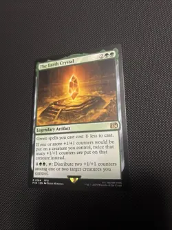 The Earth Crystal #184 Regular Rare Nm Final Fantasy Magic The Gathering - Image 1