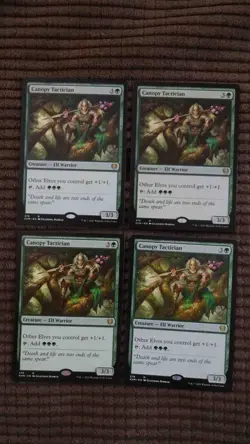 Magic: the Gathering / MtG Canopy Tactician x4 Kaldheim - Image 1