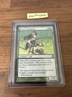 [Near Mint] MTG Elvish Champion Rare Duels of the Planeswalkers - Image 1