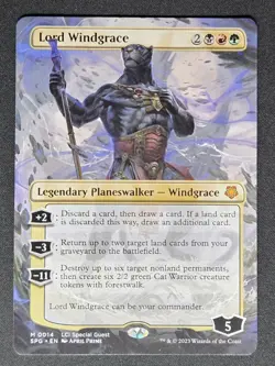 Lord Windgrace (Borderless) Special Guests Regular MtG - Image 1