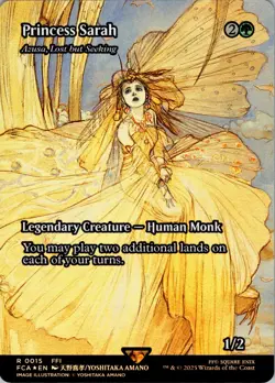 Princess Sarah - Azusa, Lost but Seeking (Showcase) – Foil – R – – Extended Art - Image 1