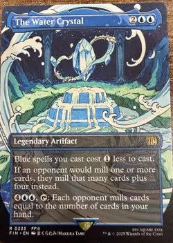The Water Crystal (Borderless) Final Fantasy Regular - Image 1