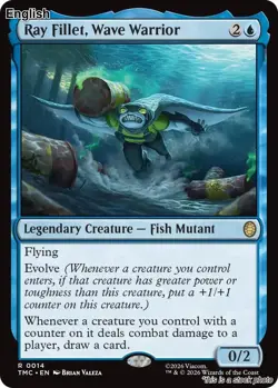 Ray Fillet, Wave Warrior EN [TMC - 14] - NM TCG MTG - Image 1