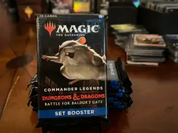 SEVEN Magic The Gathering Commander Legends Battle for Baldurs Gate Set Boosters - Image 1