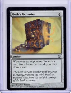Geth's Grimoire #123 Uncommon Darksteel Regular MTG NM - Image 1
