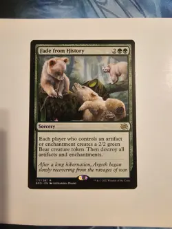Fade from History The Brothers' War MTG Magic The Gathering NM - Image 1