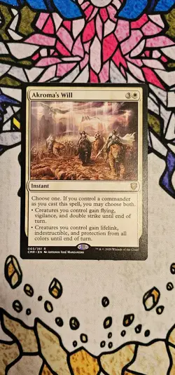 Akroma's Will Commander Legends Regular *LP* - Image 2