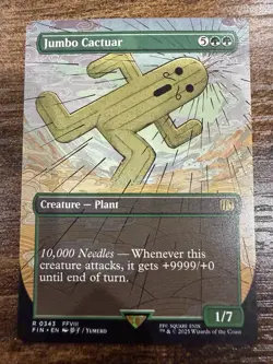 Jumbo Cactuar (Borderless) Final Fantasy Regular - Image 1