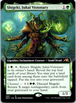 Shigeki, Jukai Visionary (Extended Art) Kamigawa: Neon Dynasty, 480 NM - Image 1