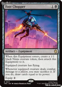 Foot Chopper EN [TMC - 17] - NM TCG MTG - Image 1