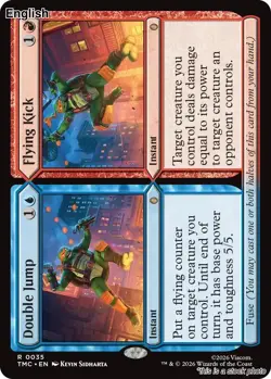 Double Jump // Flying Kick EN [TMC - 35] - NM TCG MTG - Image 1