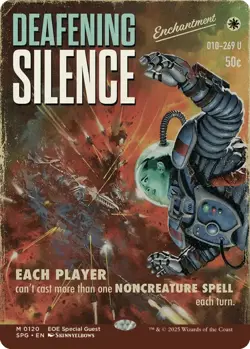 Deafening Silence x1 MTG Magic the Gathering - Edge of Eternities SPECIAL GUEST - Image 1