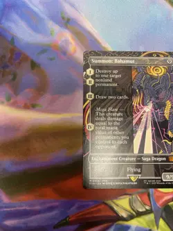 Summon Bahamut Showcase - Near Mint - Magic The Gathering FIN - Image 4