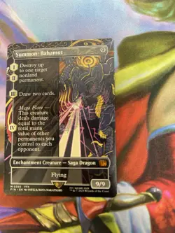 Summon Bahamut Showcase - Near Mint - Magic The Gathering FIN - Image 5