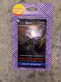 Dungeon And Dragons Battle For Baldur’s Gate Draft Booster MTG Magic Gathering - Image 1