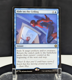 MTG Hide on the Ceiling NM Marvel's Spider-Man SPM #0032 Rare Instant Non-Foil - Image 1