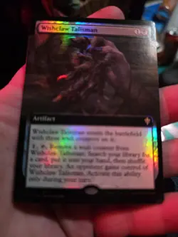 1x FOIL EXTENDED Wishclaw Talisman, ELD, Magic: the Gathering Pack Fresh - Image 1